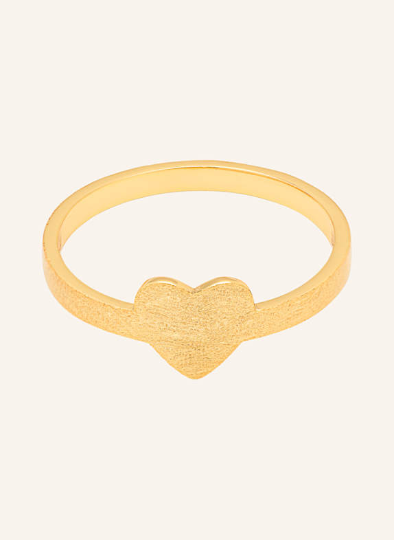 LULU Copenhagen Ring LOVE GOLD