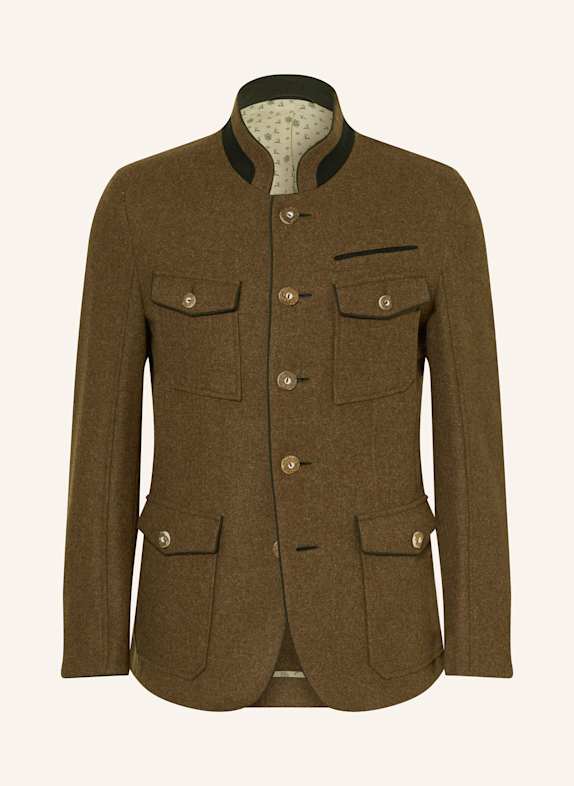 HABSBURG Janker ADRIAN DUNKELBRAUN / DUNKELGRÜN