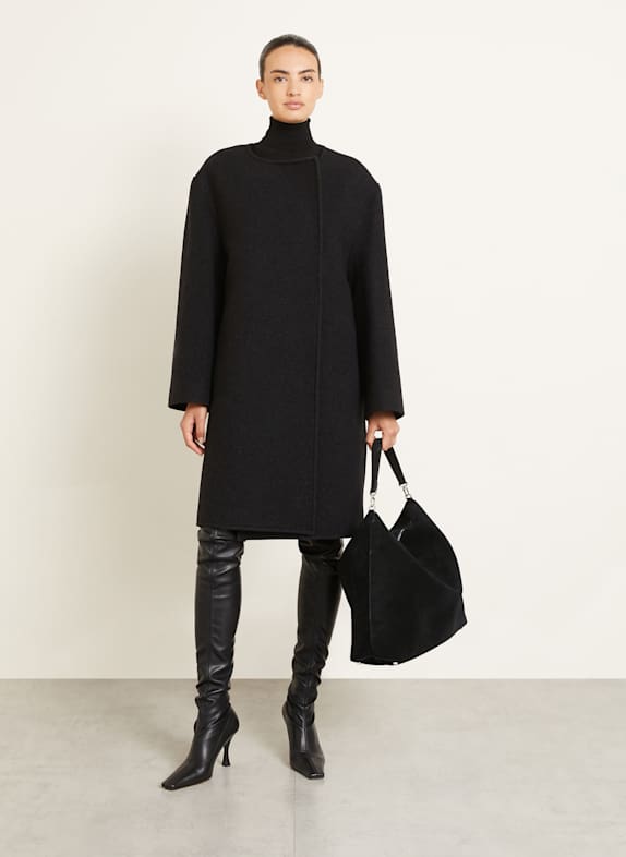 TOTEME manteau GRIS FONCÉ