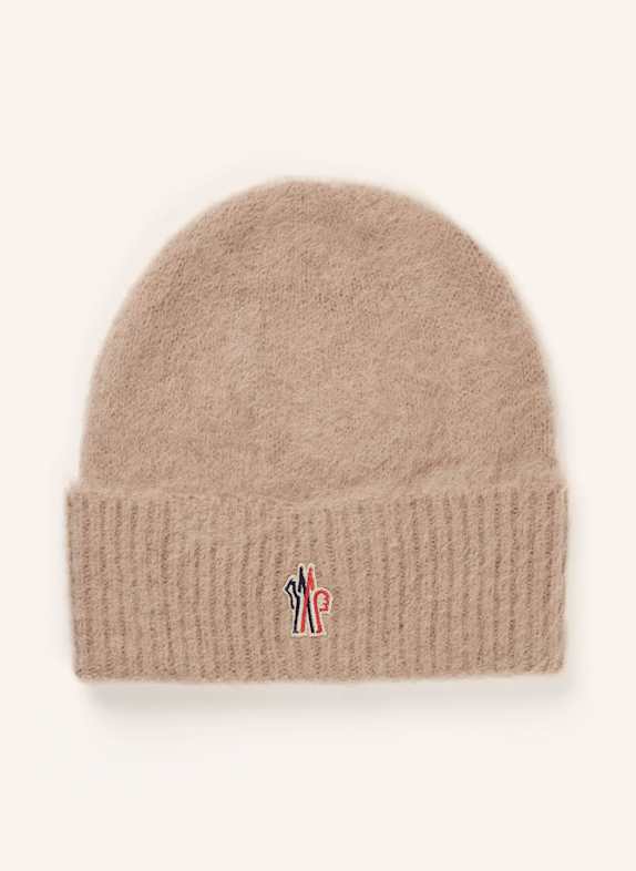 MONCLER GRENOBLE Hat with alpaca CREAM