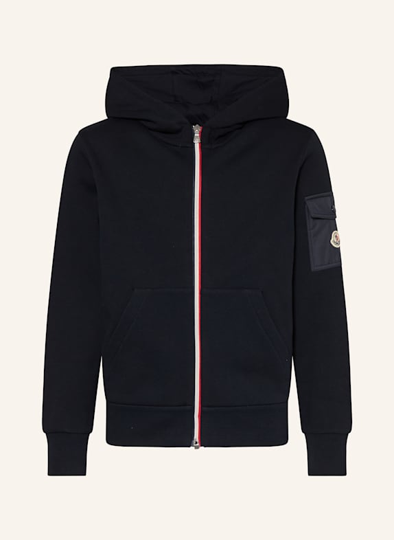 MONCLER enfant Bluza rozpinana GRANATOWY