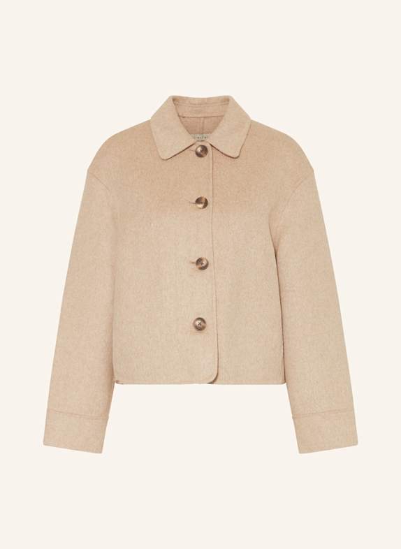 lilienfels Żakiet pudełkowy JASNOBRĄZOWY