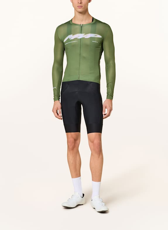 MAAP Fietsjersey BLAZE PRO AIR LS 3.0 GROEN / LICHTPAARS / LICHTGROEN