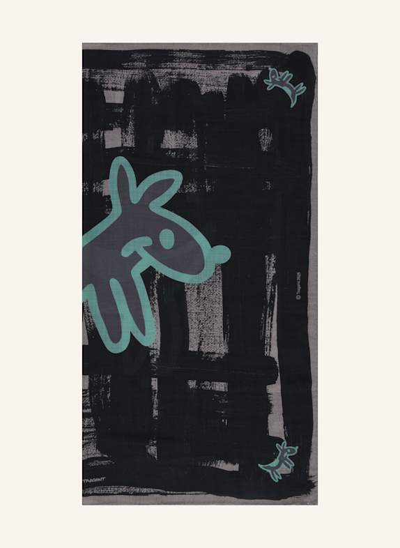 destin Tuch DTJUDY DUNKELGRÜN / GRAU / MINT