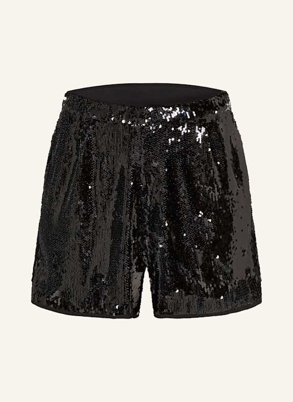 MRS & HUGS Shorts mit Pailletten SCHWARZ