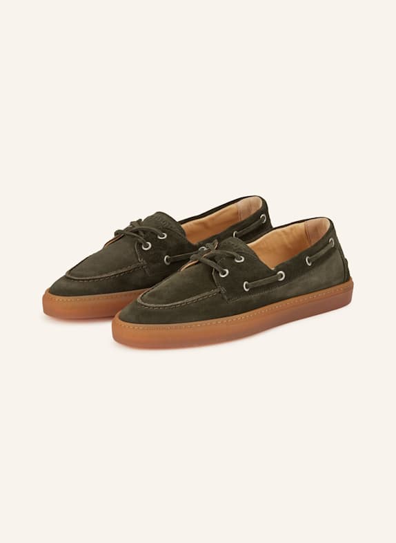 COPENHAGEN STUDIOS Boat shoes CPH160 OLIVE