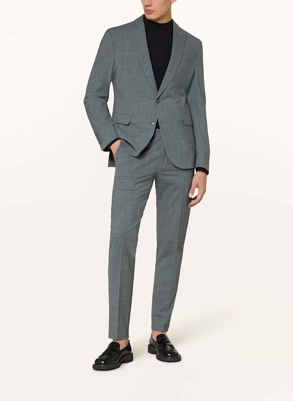 DRYKORN Pantaloni de costum AJEND_SK Slim Fit 2212 verde