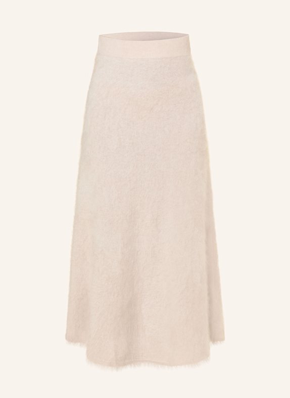 HERZEN'S ANGELEGENHEIT Strickrock aus Cashmere CREME
