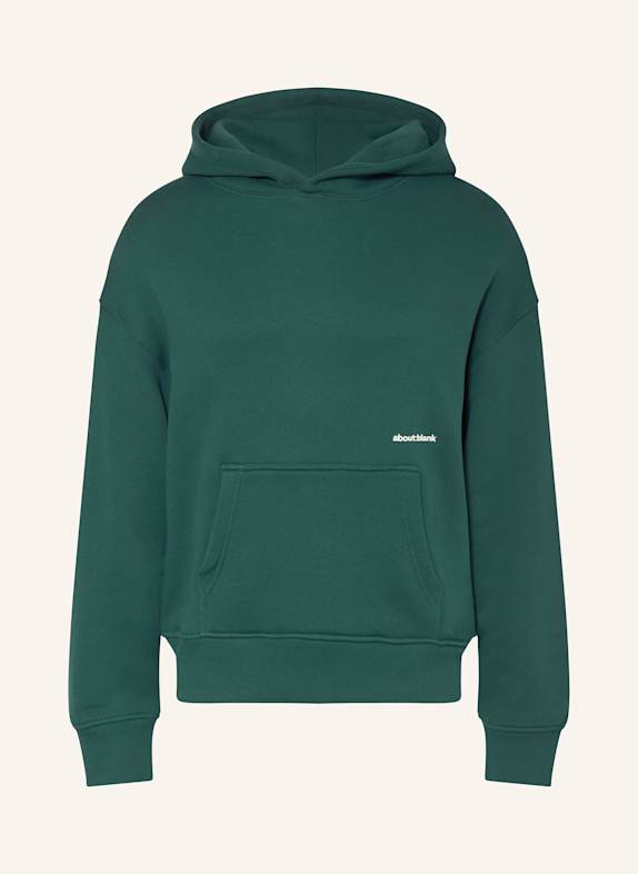 about:blank Hoodie GRÜN/ WEISS
