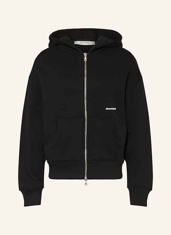 about:blank Sweatjacke SCHWARZ/ WEISS