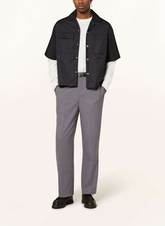 about:blank Overshirt UNTILITY ZWART