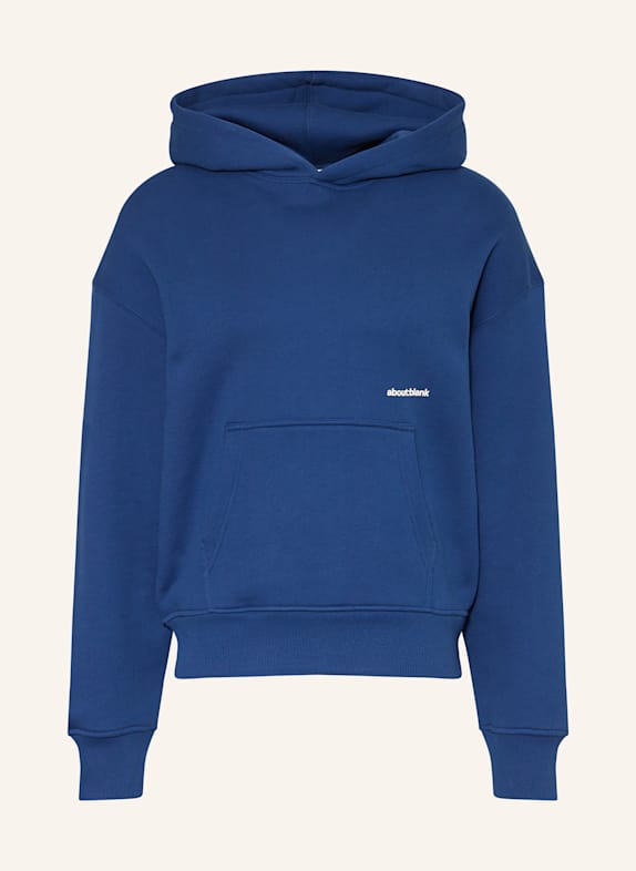 about:blank Hoodie BLAU/ WEISS