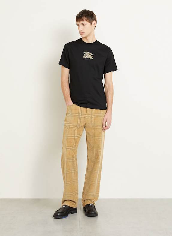 BURBERRY Tricou SETH NEGRU