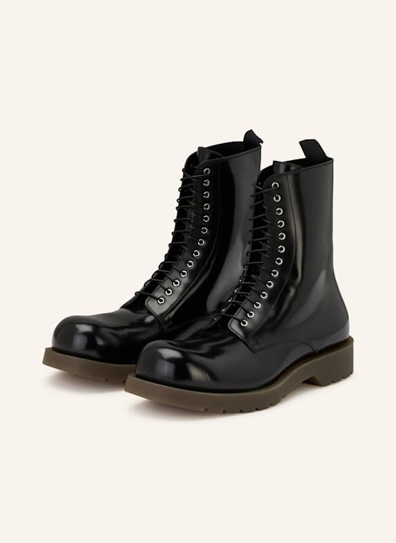 JIL SANDER Lace-up boots BLACK