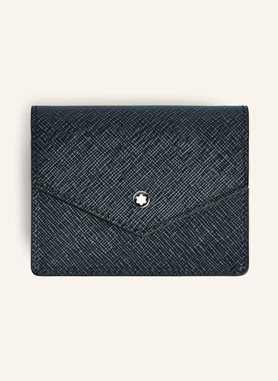 MONTBLANC Kartenetui SARTORIAL BLAU/ SCHWARZ