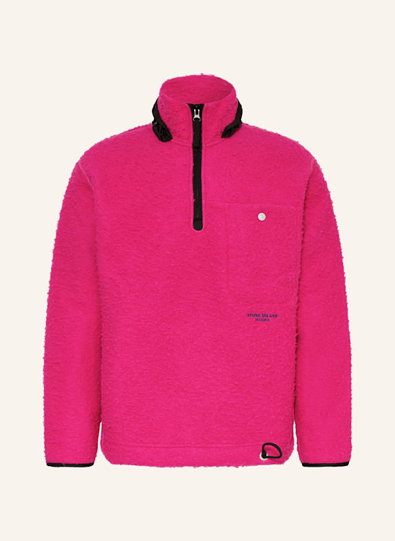 STONE ISLAND Fleecejacke FUCHSIA