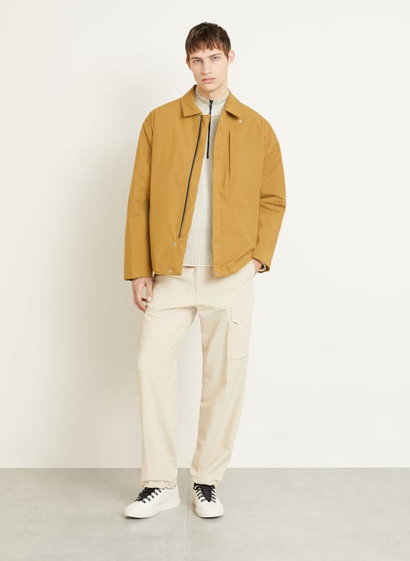STONE ISLAND Cargobroek STELLINA Regular Fit LICHTGEEL