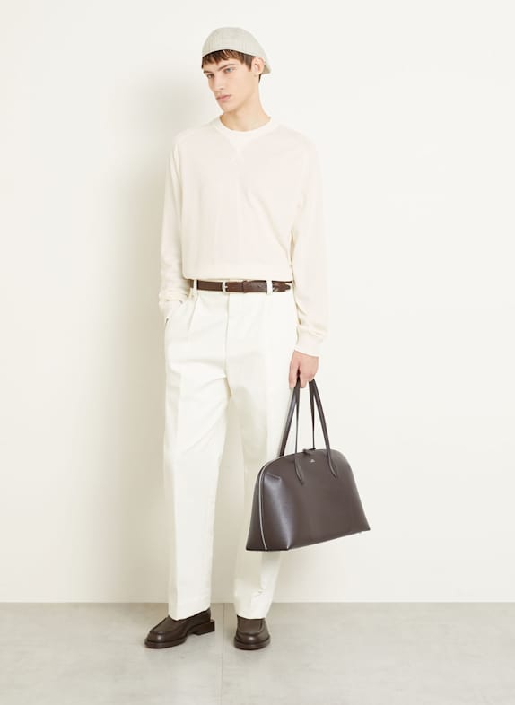 JACQUEMUS Trui LE SWEATER BRODE WIT