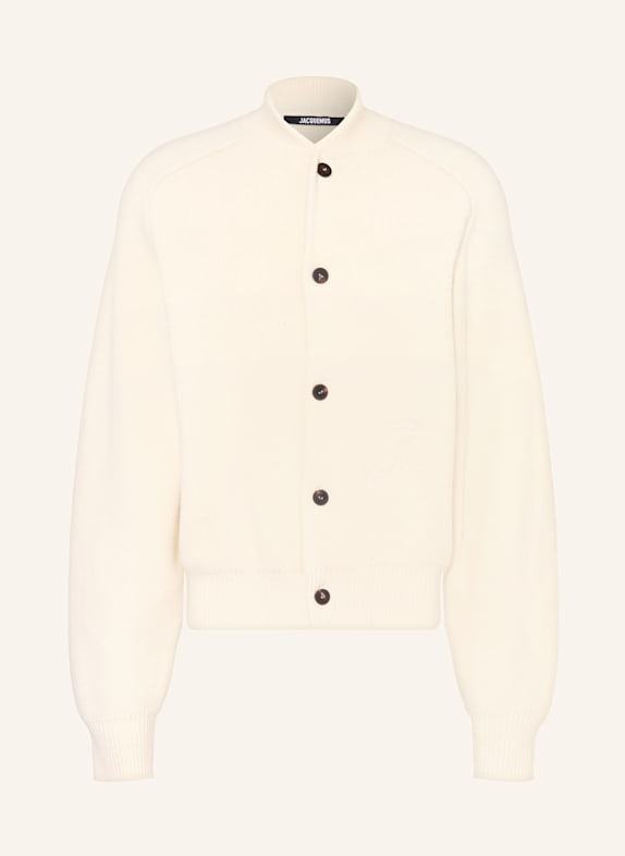 JACQUEMUS Strickjacken LE CARDIGAN PALLONE CREME