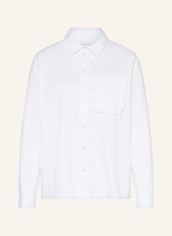 MILANO ITALY Sweater with decorative gems WHITE