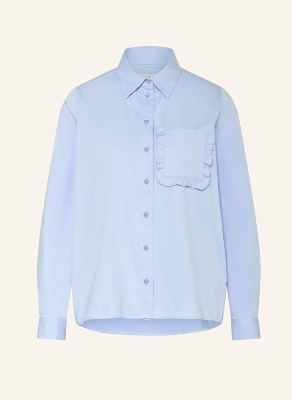 MILANO ITALY Sweater with decorative gems LIGHT BLUE