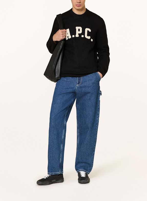 A.P.C. Pull JAY NOIR / BLANC