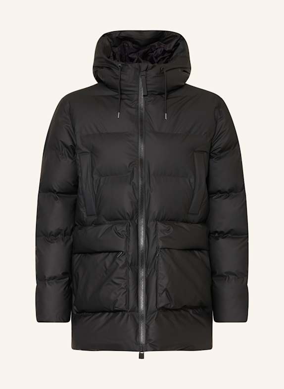 RAINS Parka ALTA SCHWARZ