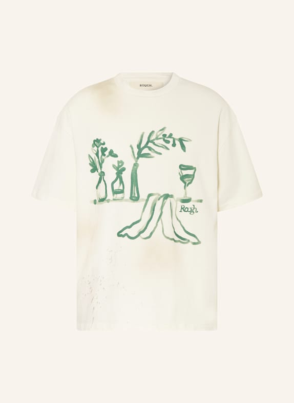 rough. T-Shirt WEISS