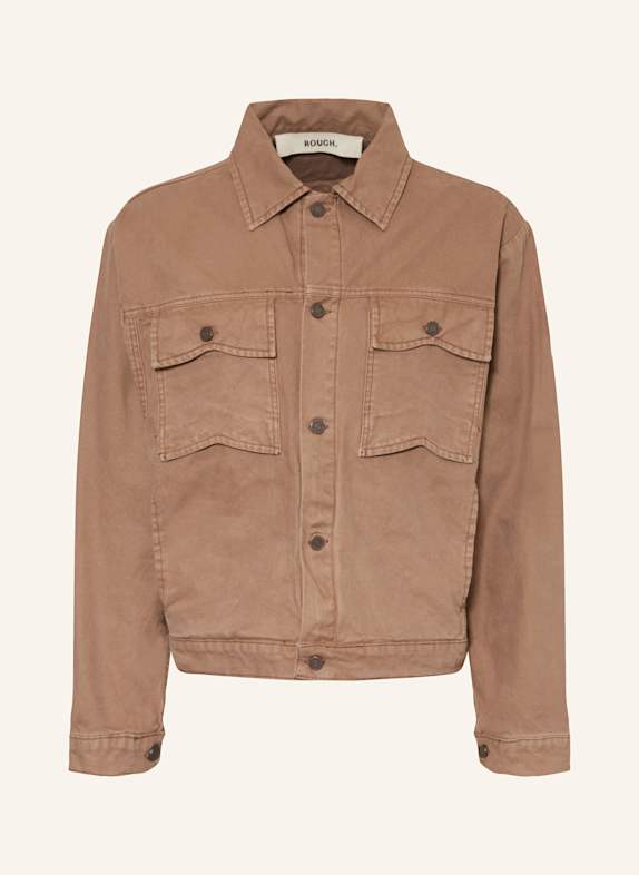rough. Jeansjacke BRAUN
