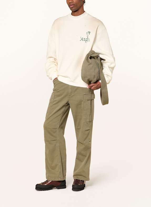 rough. sweatshirt ECRU