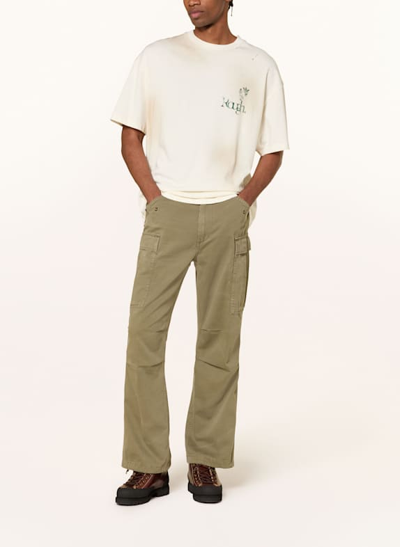 rough. T-shirt ECRU