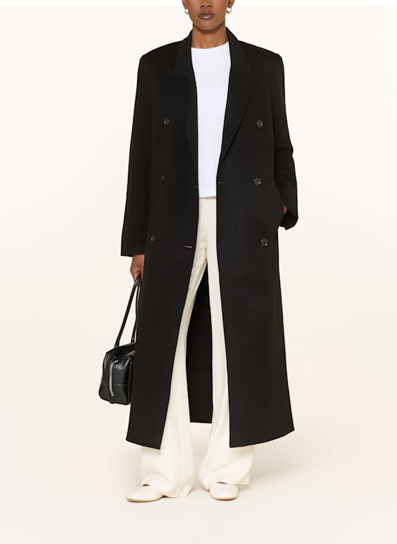 ALMADA LABEL Caban kabát DEJA ČERNÁ