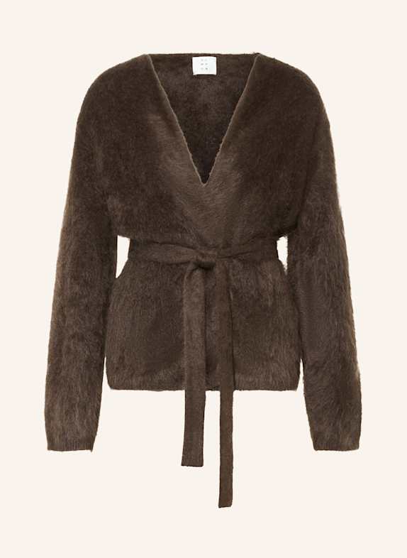 ALMADA LABEL Cashmere-Strickhülle ARIA DUNKELBRAUN