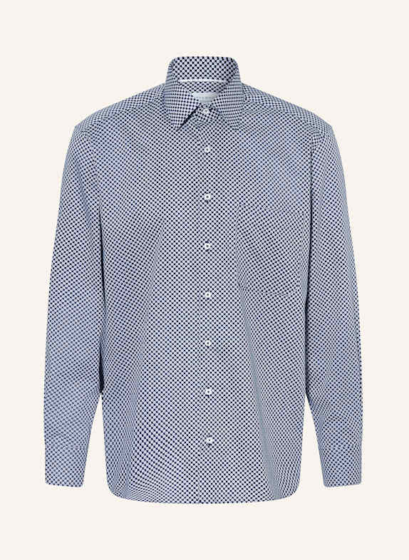 ETERNA Koszula comfort fit GRANATOWY / BIAŁY / SZARONIEBIESKI