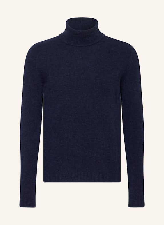roberto collina Rollkragenpullover aus Cashmere DUNKELBLAU