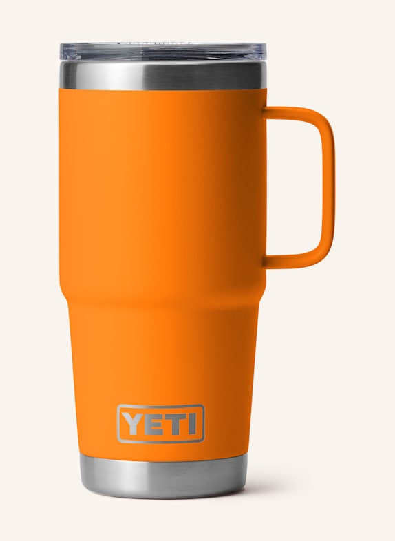 YETI Thermobecher RAMBLER® ORANGE / SILBER