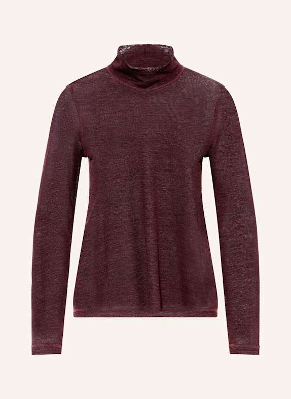 IVY OAK Cropped blazer JENNY SUE DARK RED