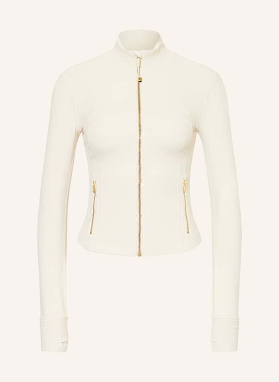 lululemon Yoga-Jacke DEFINE CROPPED BEIGE