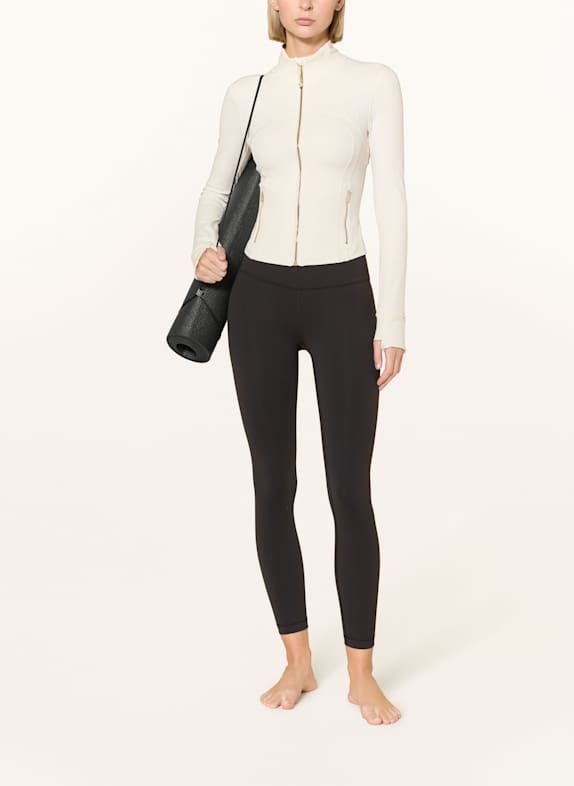 lululemon Trainingsjas DEFINE CROPPED BEIGE