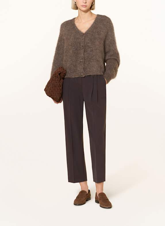 OPUS PANTS Pantaloni 7/8 LESSIEH MARO ÎNCHIS