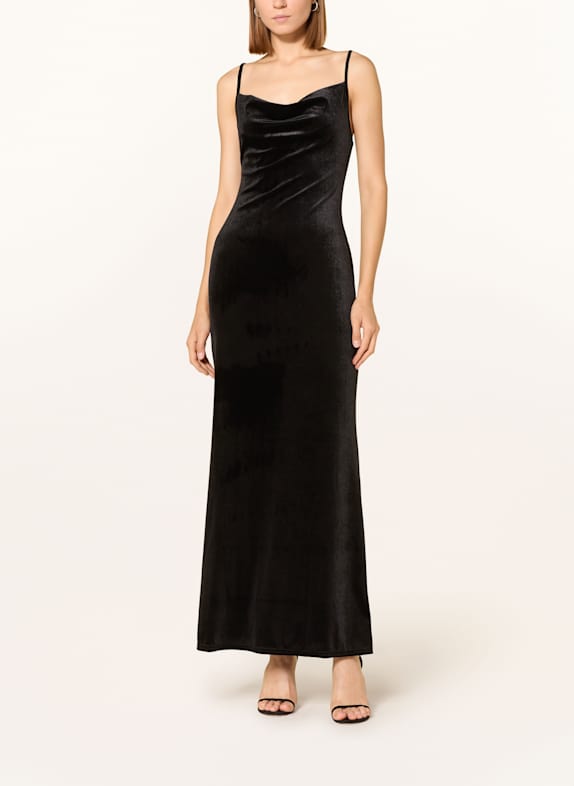 LIPSY Abendkleid aus Samt SCHWARZ