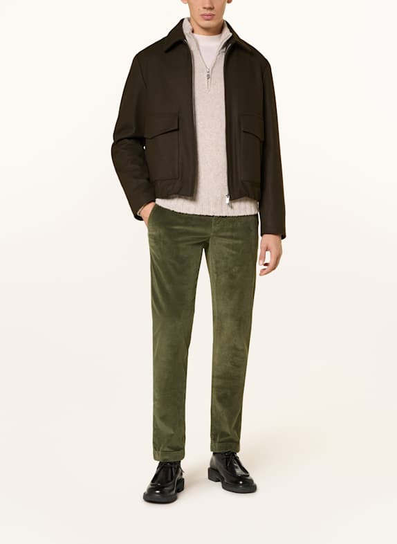 JACOB COHEN Cordchino BOBBY Slim Fit OLIV