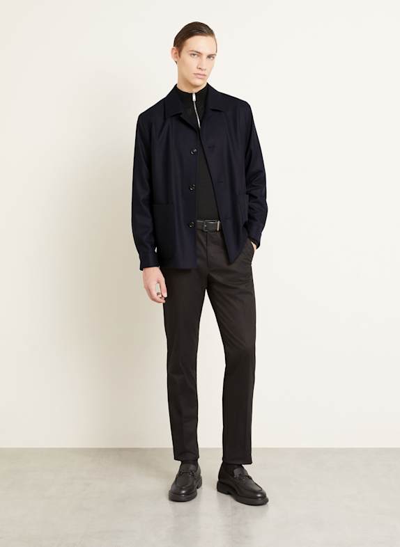 ZEGNA jas DONKERBLAUW