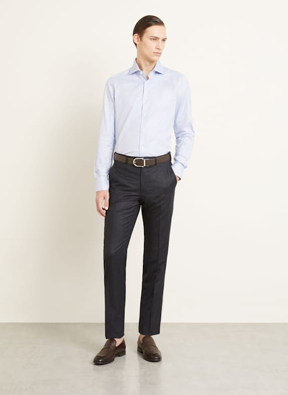 ZEGNA Košile Regular Fit TMAVĚ MODRÁ