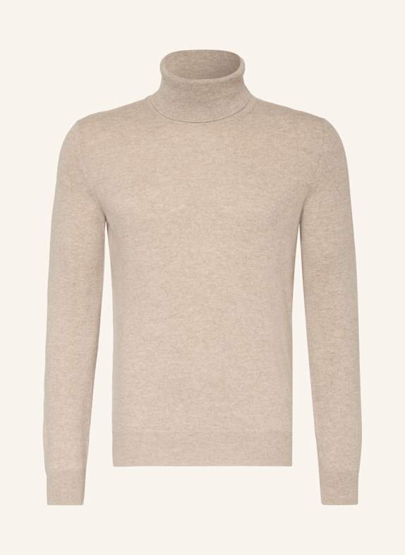 ZEGNA Rollkragenpullover aus Cashmere BEIGE