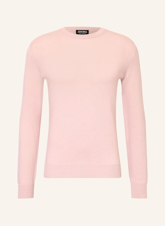 ZEGNA Cashmere-Pullover ROSÉ