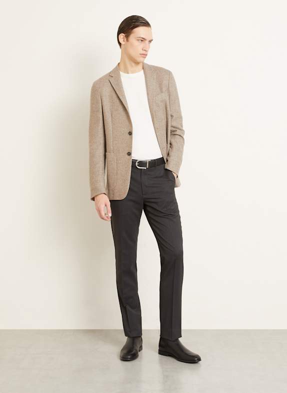 ZEGNA Broek Regular Fit DONKERGRIJS
