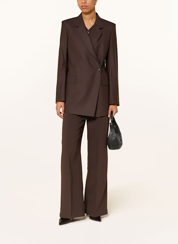 TIGER OF SWEDEN Blazer ELIWIRAA MARRON FONCÉ