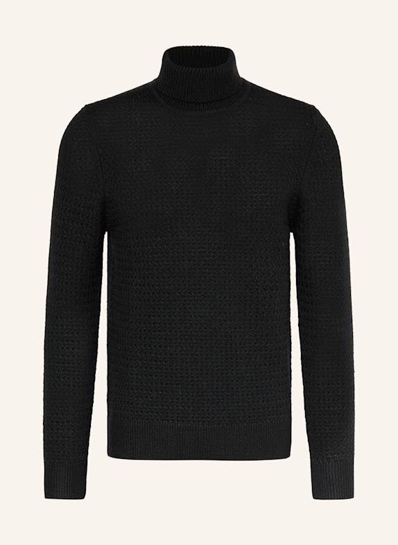 STRELLSON Rollkragenpullover HAMILTON SCHWARZ