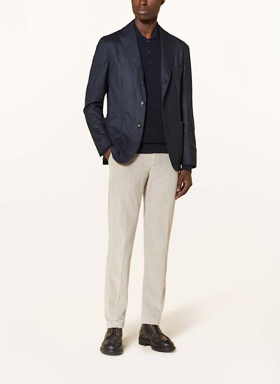 ETON Slim fit colbert DONKERBLAUW